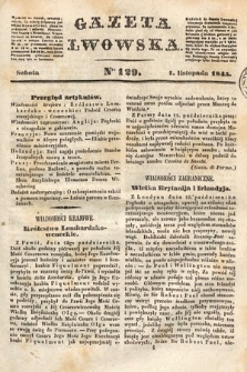 Gazeta Lwowska. 1845, nr 129