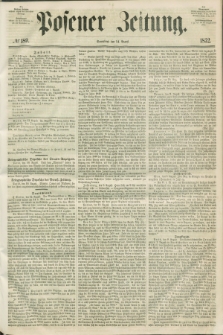 Posener Zeitung. 1852, № 189 (14 August)