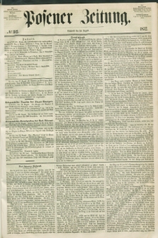 Posener Zeitung. 1852, № 192 (18 August)