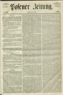 Posener Zeitung. 1852, № 195 (21 August)