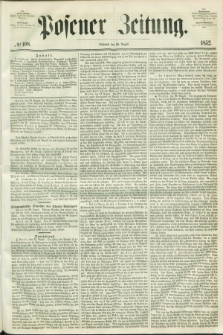 Posener Zeitung. 1852, № 198 (25 August)