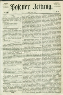 Posener Zeitung. 1852, № 203 (31 August)