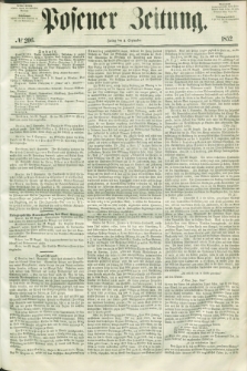 Posener Zeitung. 1852, № 206 (3 September)