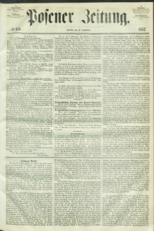 Posener Zeitung. 1852, № 214 (12 September) + dod.