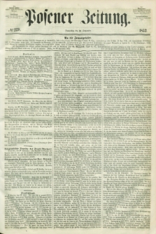 Posener Zeitung. 1852, № 229 (30 September)