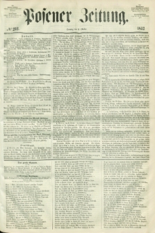 Posener Zeitung. 1852, № 232 (3 Oktober) + dod.