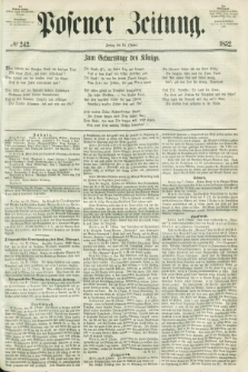 Posener Zeitung. 1852, № 242 (15 Oktober)