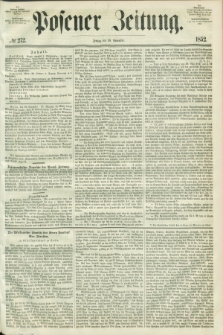 Posener Zeitung. 1852, № 272 (19 November)