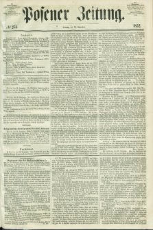 Posener Zeitung. 1852, № 274 (21 November) + dod.