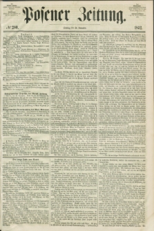 Posener Zeitung. 1852, № 280 (28 November) + dod.