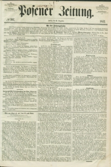 Posener Zeitung. 1852, № 307 (31 Dezember)