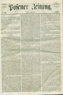 Posener Zeitung. 1853, № 25 (30 Januar)