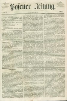 Posener Zeitung. 1853, № 37 (13 Februar)