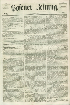 Posener Zeitung. 1853, № 67 (20 März)