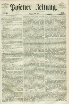 Posener Zeitung. 1853, № 145 (25 Juni)