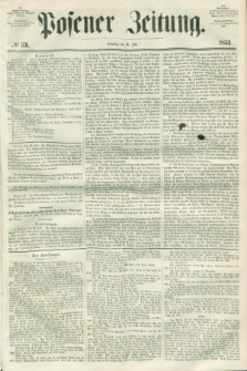 Posener Zeitung. 1853, № 176 (31 Juli) + dod.