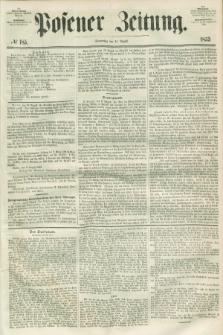 Posener Zeitung. 1853, № 185 (11 August)