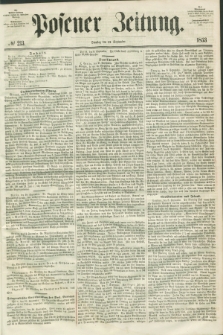 Posener Zeitung. 1853, № 213 (13 September)