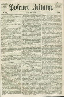 Posener Zeitung. 1853, № 225 (27 September)