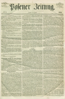 Posener Zeitung. 1854, № 7 (8 Januar) + dod.