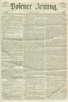 Posener Zeitung. 1854, № 13 (15 Januar) + dod.