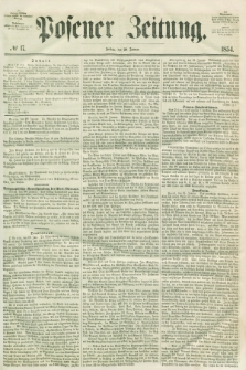 Posener Zeitung. 1854, № 17 (20 Januar)