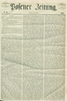 Posener Zeitung. 1854, № 21 (25 Januar)