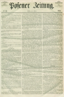 Posener Zeitung. 1854, № 27 (1 Februar)