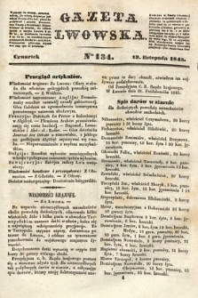 Gazeta Lwowska. 1845, nr 134