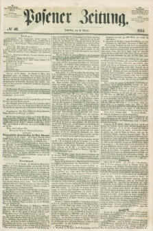 Posener Zeitung. 1854, № 40 (16 Februar)