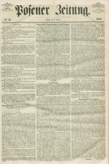 Posener Zeitung. 1854, № 41 (17 Februar)