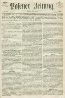 Posener Zeitung. 1854, № 48 (25 Febaruar)
