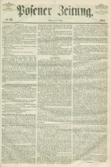 Posener Zeitung. 1854, № 65 (17 März)