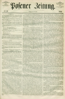 Posener Zeitung. 1854, № 91 (19 April) + dod.