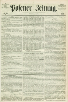 Posener Zeitung. 1854, № 104 (4 Mai) + dod.