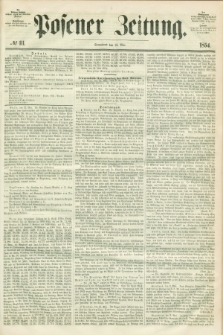 Posener Zeitung. 1854, № 111 (13 Mai)