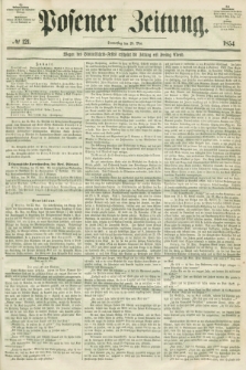 Posener Zeitung. 1854, № 121 (25 Mai)