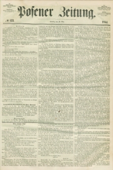 Posener Zeitung. 1854, № 123 (28 Mai) + dod.