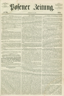 Posener Zeitung. 1854, № 134 (11 Juni) + dod.