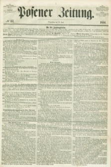 Posener Zeitung. 1854, № 137 (15 Juni) + dod.
