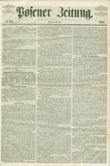 Posener Zeitung. 1854, № 144 (23 Juni)
