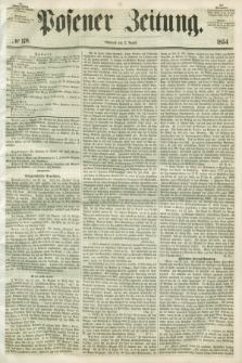 Posener Zeitung. 1854, № 178 (2 August)