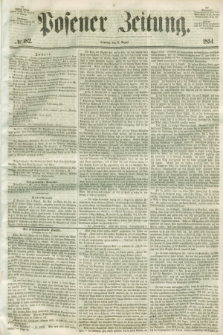 Posener Zeitung. 1854, № 182 (6 August) + dod.