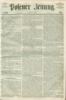 Posener Zeitung. 1854, № 192 (18 August)