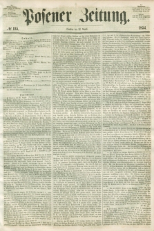 Posener Zeitung. 1854, № 195 (22 August)