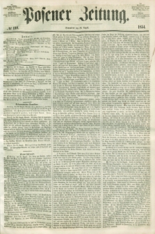 Posener Zeitung. 1854, № 199 (26 August)
