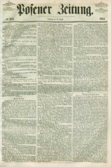 Posener Zeitung. 1854, № 202 (30 August)