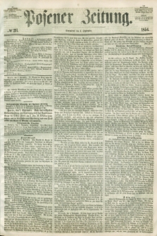 Posener Zeitung. 1854, № 211 (9 September)