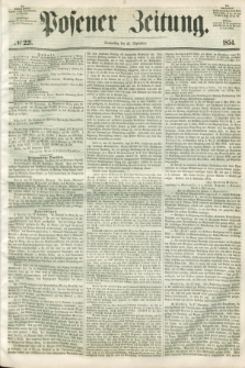 Posener Zeitung. 1854, № 221 (21 September)