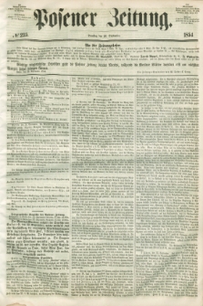 Posener Zeitung. 1854, № 225 (26 September)